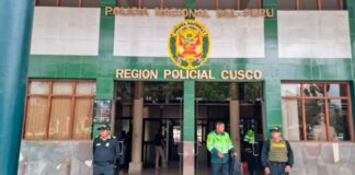 CUSCO: SUBOFICIAL DE INSPECTORÍA SE TRAGA PARTE DE UNA COIMA PARA “DESAPARECER PRUEBAS” Y HUYE DEL OPERATIVO