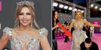 THALÍA BRILLA… Y CASI TROPIEZA EN PREMIO LO NUESTRO 2026