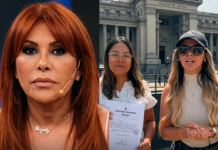 MAGALY ESTALLA EN VIVO POR GARANTÍAS A YAHAIRA