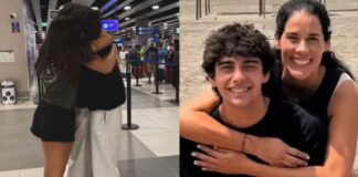 DESPEDIDA QUE CONMUEVE: HIJO DE GIANELLA NEYRA PARTE AL EXTRANJERO