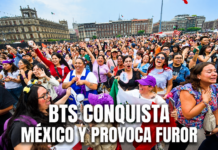 BTS DESATA LOCURA EN MÉXICO CON MÁS DE 50 MIL FANS EN EL ZÓCALO
