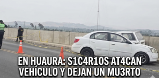ASI SE PELIGROSO ESTÁ EL NORTE CHICO: