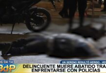 ▶️BALACERA EN VILLA EL SALVADOR: DELINCUENTE ABATIDO Y SERENO HERIDO