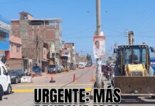 CAOS VEHICULAR POR OBRAS DE SEÑALIZACIÓN EN CAÑETE