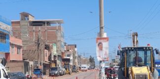 CAOS VEHICULAR POR OBRAS DE SEÑALIZACIÓN EN CAÑETE