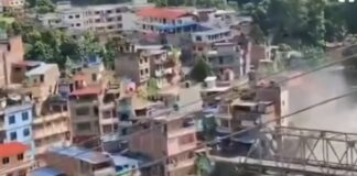 ▶️¡ALERTA EN ASIA! EL IMPRESIONANTE VIDEO DEL DESBORDE
