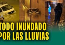 ▶️LIMA SUR QUEDA BAJO EL AGUA POR LLUVIAS
