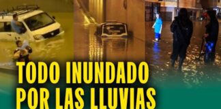 ▶️LIMA SUR QUEDA BAJO EL AGUA POR LLUVIAS